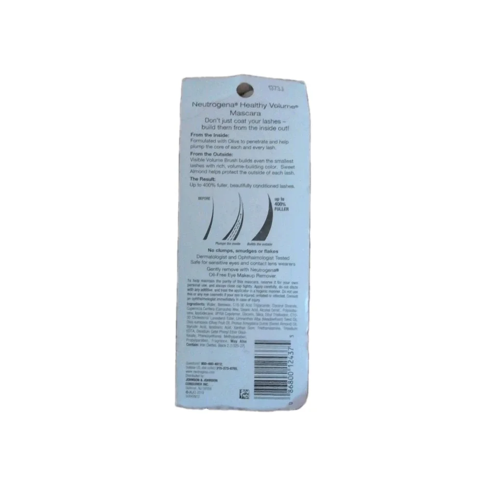 Neutrogena Healthy Volume Mascara Black Brown 02 Clump‎ Free 0.21oz